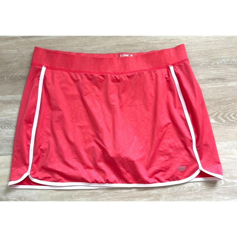 Reel Legends Keep It Cool Skort XL Hot Pink Built-In Shorts Performance Golf